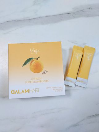 달람하리 DALAMHARI [미.친.탄.산.] 과즙 듬뿍 청량한 탄산 습관 15kcal 슈퍼콤부차 (오미자 / 유자 / 매실 택1) — 5점을 준 리뷰어가 2022년 8월 올린 사용 사진
