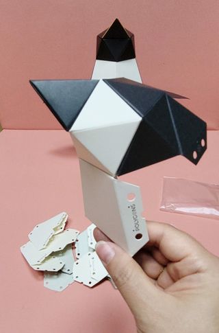 [폴리곤즈] 허들린 패밀리 DIY 블록 세트 (허들린 펭귄 블록+미니허들린 펭귄 블록) — 3점을 준 리뷰어가 2022년 4월 올린 사용 사진