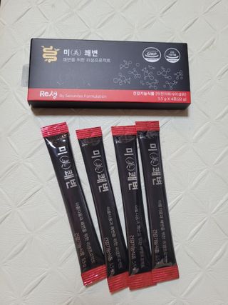 새롬바이오 리생 [미쾌변] 차전자피 식이섬유 건강기능식품 3팩 — 5점을 준 리뷰어가 2021년 6월 올린 사용 사진