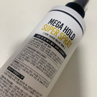다슈코리아 다슈 포 맨 프리미엄 메가 홀드 슈퍼 스프레이 250ml — 4점을 준 리뷰어가 2021년 4월 올린 사용 사진
