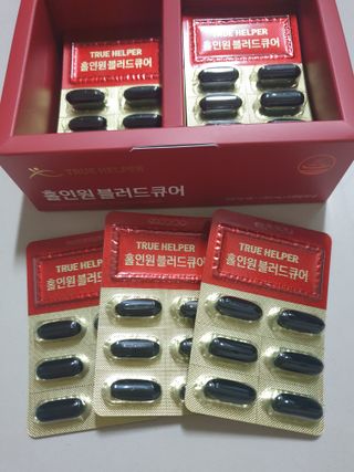 트루헬퍼 홀인원 블러드큐어 혈행+혈압+콜레스테롤 한번에 1박스 1개월 — 5점을 준 리뷰어가 2023년 2월 올린 사용 사진