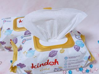 킨도 아기 물티슈 골드 일반형 — 5점을 준 리뷰어가 2021년 9월 올린 사용 사진