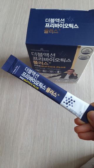 메이준뉴트리 더블액션 프리바이오틱스 플러스+ — 5점을 준 리뷰어가 2021년 4월 올린 사용 사진