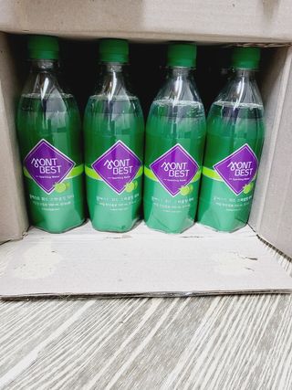 몽베스트 Montbest with Sparkling water Lime20병 — 5점을 준 리뷰어가 2021년 10월 올린 사용 사진