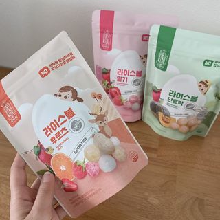 아비삭라이스볼 3종 /딸기,후르츠,단호박 — 5점을 준 리뷰어가 2021년 5월 올린 사용 사진