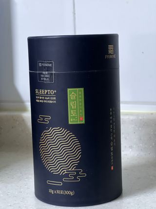 프리마인 자체 기업부설 연구소에서 찾아낸 건강한 수면의 비밀.  슬립토 플러스 30포 — 4점을 준 리뷰어가 2023년 5월 올린 사용 사진