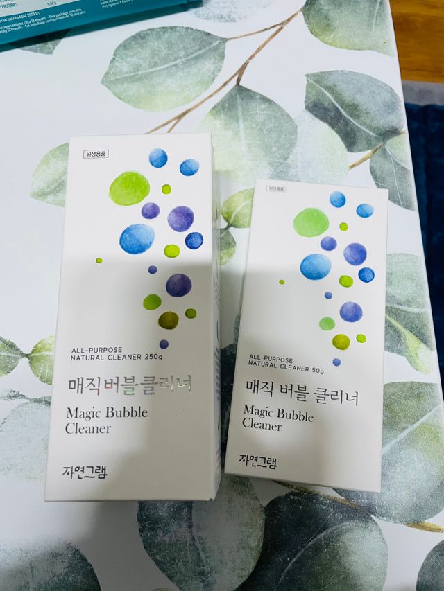 자연그램 매직버블클리너 스틱형 5포x 2세트 리뷰 사진