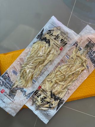 [오늘바스켓] 용대리 손질하늘태 130g — 5점을 준 리뷰어가 2021년 5월 올린 사용 사진