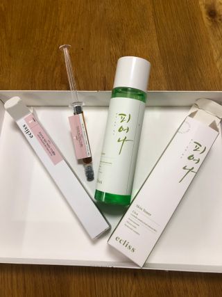 에클리스 피어나 스킨토너 — 4.5점을 준 리뷰어가 2022년 1월 올린 사용 사진