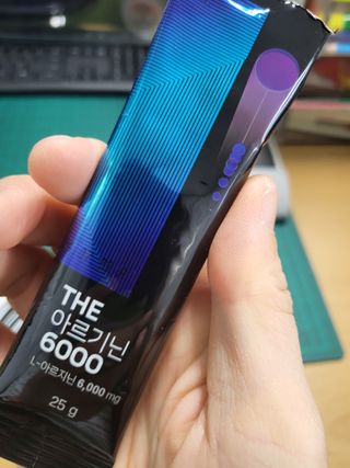 [닥터루템]THE 맛있고 THE 진한 THE 아르기닌 6000 1box (15포) — 5점을 준 리뷰어가 2022년 9월 올린 사용 사진