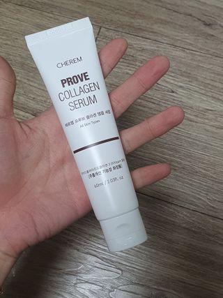 체르엠  프루브 콜라겐 앰플세럼 60ml 1병 — 5점을 준 리뷰어가 2022년 3월 올린 사용 사진