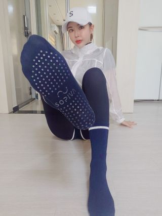 SOPIVA 소피바 요가,필라테스 양말 — 5점을 준 리뷰어가 2021년 8월 올린 사용 사진