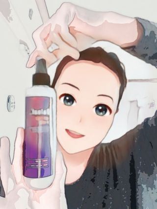 달리프 글램 헤어팩 인미스트 200ml — 5점을 준 리뷰어가 2021년 1월 올린 사용 사진