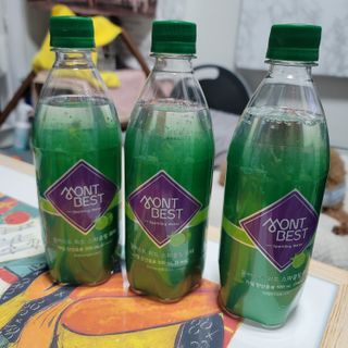 몽베스트 Montbest with Sparkling water Lime20병 — 5점을 준 리뷰어가 2021년 10월 올린 사용 사진