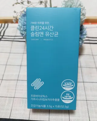 클린24시간 슬림앤유산균 1박스 (3.5g X 15포) — 5점을 준 리뷰어가 2022년 7월 올린 사용 사진
