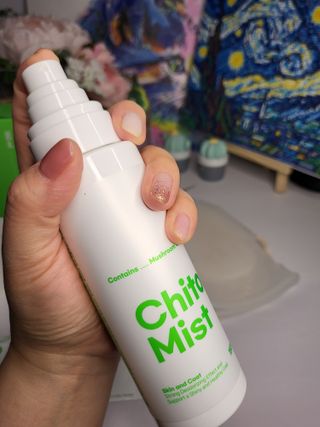 whol 키토미스트 150ml + 실리콘바디브러쉬  강아지 고양이 항균항바이러스, 강력탈취 피부 보습,무향 — 5점을 준 리뷰어가 2022년 9월 올린 사용 사진