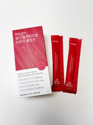 [덜다] 글루타치온 저분자 콜라겐 (20g x 15포) — 5점을 준 리뷰어가 2023년 8월 올린 사용 사진
