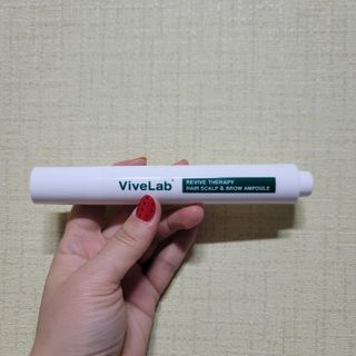 바이브랩 [탈모증상완화] 헤어라인 눈썹 두피앰플 — 5점을 준 리뷰어가 2022년 1월 올린 사용 사진