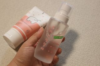[묘오한] 고농축 분사형 진정 보습 앰플 고마진정할때 + 약산성 폼클렌징 고마지워질때 — 4점을 준 리뷰어가 2021년 2월 올린 사용 사진