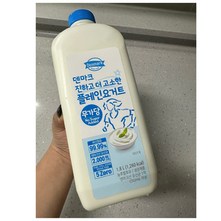 프리_[덴마크] 진하고 더 고소한 플레인 요거트 1.8L — 5점을 준 리뷰어가 2025년 5월 올린 사용 사진