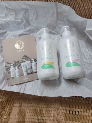 mom e 맘이 내추럴 베이비 케어 샴푸앤바스+로션 — 2.5점을 준 리뷰어가 2021년 1월 올린 사용 사진