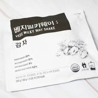 클린24시간 베지밀키웨이 감자 쉐이크 1세트 (5개) — 5점을 준 리뷰어가 2022년 9월 올린 사용 사진