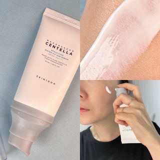 [스킨1004] 마다가스카르 센텔라 히알루-시카 워터핏 선세럼 50ml — 5점을 준 리뷰어가 2024년 5월 올린 사용 사진