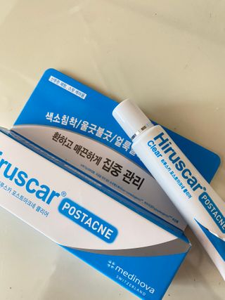 히루스카 포스트아크네 클리어 — 5점을 준 리뷰어가 2021년 1월 올린 사용 사진