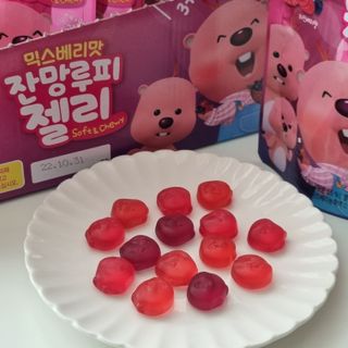 [팔도] 잔망루피젤리 믹스베리맛 42g 8개 — 5점을 준 리뷰어가 2022년 2월 올린 사용 사진