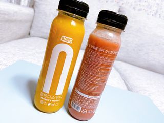 BLENDY'S 핑크 스무디+블론디 스무디 — 5점을 준 리뷰어가 2021년 9월 올린 사용 사진