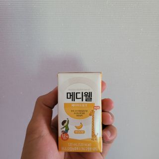 메디웰 페디아드링크 미니 바나나맛 — 4점을 준 리뷰어가 2022년 8월 올린 사용 사진