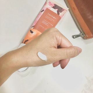 트리마이 주름개선 기능성의 퍼퓸 바디케어, 힐링 베리어 바디크림 3종 택1 — 5점을 준 리뷰어가 2022년 10월 올린 사용 사진