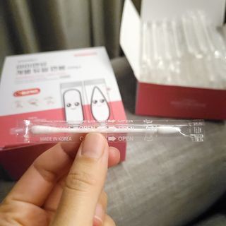 마미앤유 개별 듀얼면봉 — 5점을 준 리뷰어가 2022년 2월 올린 사용 사진