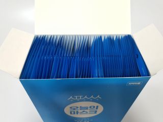 [심폐소생소] KF94 오늘의 마스크 대형 — 5점을 준 리뷰어가 2021년 9월 올린 사용 사진