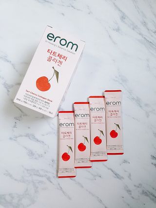이롬 erom 타트체리 콜라겐 — 4점을 준 리뷰어가 2021년 3월 올린 사용 사진