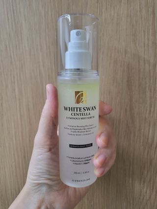 오투에니원 화이트스완 센텔라 루미너스 미스트 세럼 100ml — 5점을 준 리뷰어가 2023년 1월 올린 사용 사진