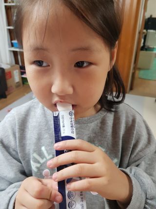 키즈텐플러스 연세 키즈텐 플러스 1개월 — 5점을 준 리뷰어가 2021년 4월 올린 사용 사진