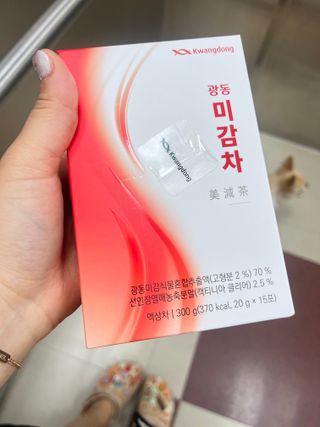 광동생활건강 MF[광동]가벼운 하루 시작✨ 광동 미감차 15포 1박스 — 5점을 준 리뷰어가 2024년 5월 올린 사용 사진