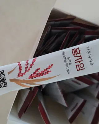 하루 1포로 콜레스테롤, 유산균, 고역가 소화효소까지 한번에 섭취! 다온바이오 홍자임 1개월분(30포) — 5점을 준 리뷰어가 2022년 12월 올린 사용 사진
