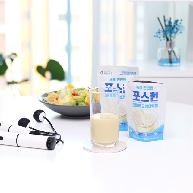자연에온 마시는 프로틴 고함량 균형단백질 음료 포스틴 125ml 10개입 1BOX 리뷰 사진