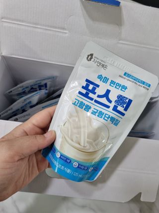 자연에온 마시는 프로틴 고함량 균형단백질 음료 포스틴 125ml 10개입 1BOX — 5점을 준 리뷰어가 2021년 3월 올린 사용 사진