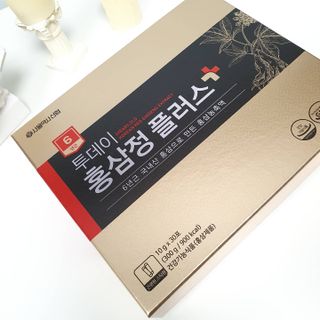 서울약사신협_투데이홍삼정플러스스틱_10g x 30포 — 5점을 준 리뷰어가 2021년 6월 올린 사용 사진