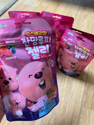 [팔도] 잔망루피젤리 믹스베리맛 42g 8개 — 5점을 준 리뷰어가 2022년 2월 올린 사용 사진
