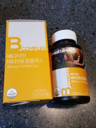 메디타민 비타민B 컴플렉스 — 5점을 준 리뷰어가 2021년 5월 올린 사용 사진