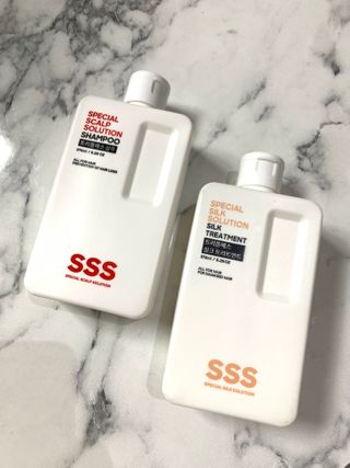 트리플에스 탈모 샴푸 275ml + 실크 트리트먼트 275ml — 5점을 준 리뷰어가 2021년 2월 올린 사용 사진