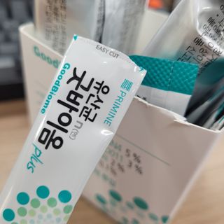 프리마인 유산균 국가지정연구소 선정, 살아있는 생유산균 200억 마리의 힘. 유산균n굿바이옴플러스 — 5점을 준 리뷰어가 2022년 4월 올린 사용 사진