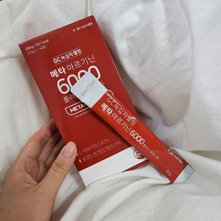메타아르기닌 GC녹십자웰빙 메타 아르기닌 6000 플러스 오르니틴 — 5점을 준 리뷰어가 2022년 6월 올린 사용 사진
