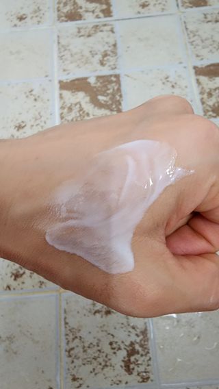 [크리스앤릴리] 애플 그래뉼 클렌징폼 — 5점을 준 리뷰어가 2022년 9월 올린 사용 사진