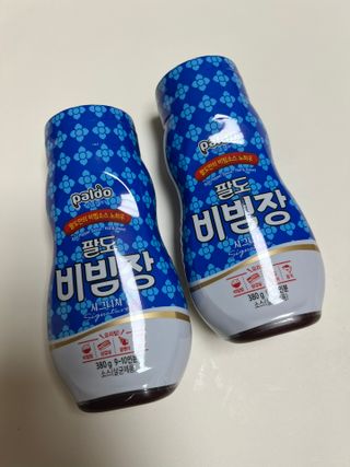 팔도비빔장 시그니처 380g 2개 — 5점을 준 리뷰어가 2022년 2월 올린 사용 사진