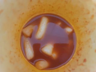 유비쿡 컵떡볶이 매운컵떡볶이2개/ 짜장컵떡볶이 2개  총 4개세트 — 5점을 준 리뷰어가 2021년 7월 올린 사용 사진